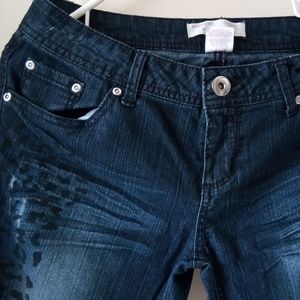 Animal Print Jeans